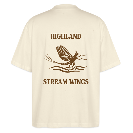 HIGHLAND STREAM WINGS - Oversized - Weißgrau